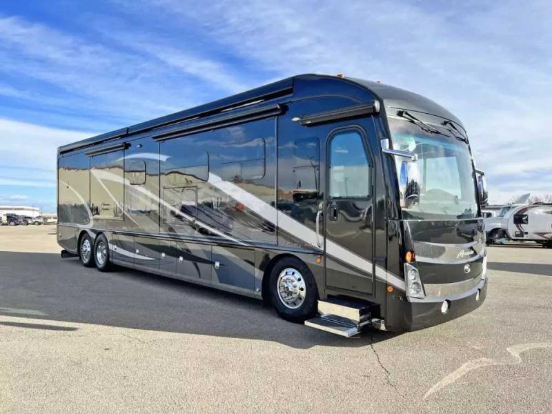 Class A American Coach RV parked in a lot